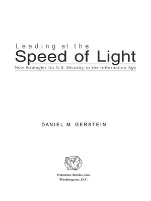 cover image of Leading at the Speed of Light
